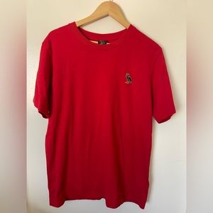 Drake OVO Owl T-Shirt Red Octobers Very Own Embroidered Logo Men’s Size L.
